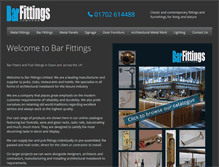Tablet Screenshot of bar-fittings.com